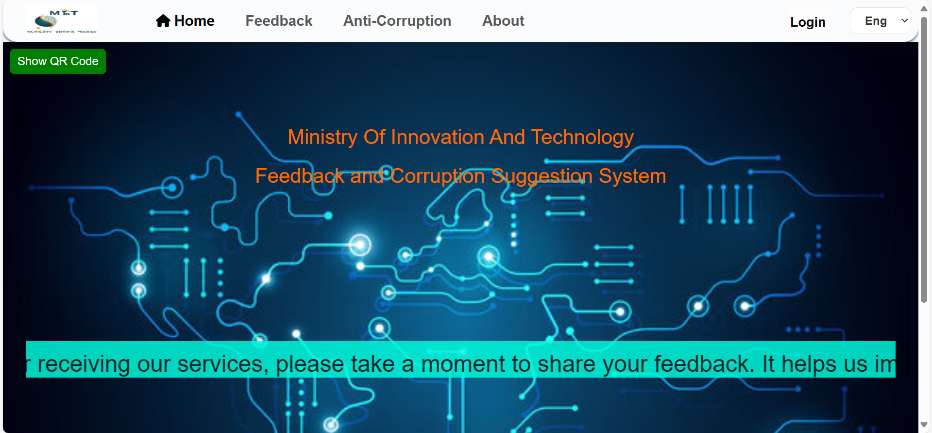 Feedback and Corruption Suggestion System